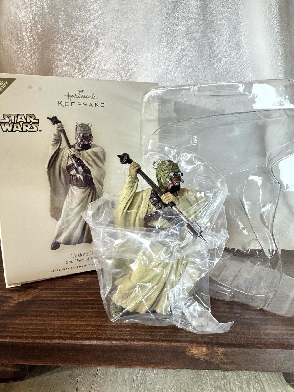 Hallmark Keepsake 2007 Star Wars A New Hope Tusken Raider Ornament Y2K Christmas